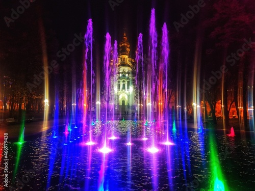 fountain at night © Roman