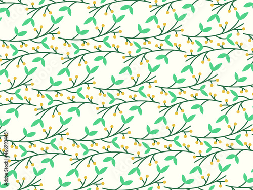 elegant seamless floral and flower pattern