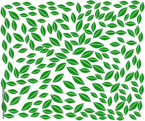 Natural green leaf background. natural green vector. Vector design illustration.