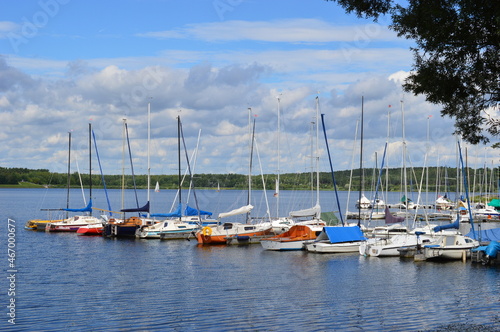 Beautiful landscape at Rothsee in Germany  photo