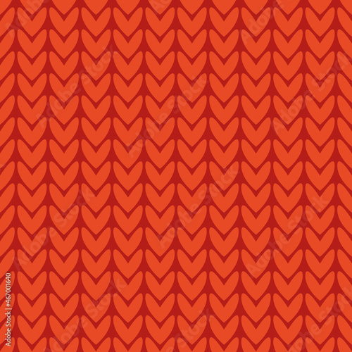 Knitted background. Seamless surface pattern design