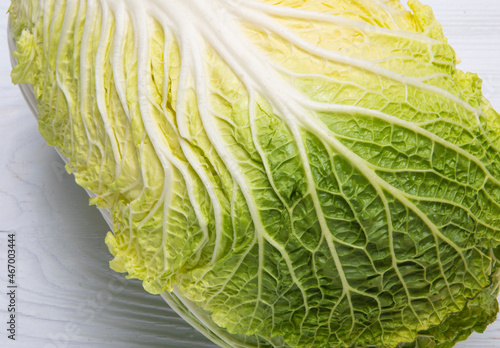 Fresh and delicious Chinese cabbage, the ingredient of kimchi, Korea's representativ food
대한민국 대표음식 인 김치재료인 신선하고 맛있는  배추 photo