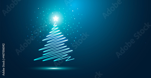 albero di natale, luce, sorpresa, magia, alberello