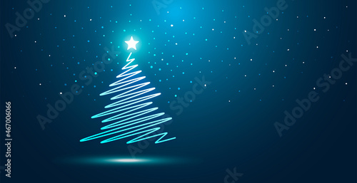 albero di natale, luce, sorpresa, magia, alberello