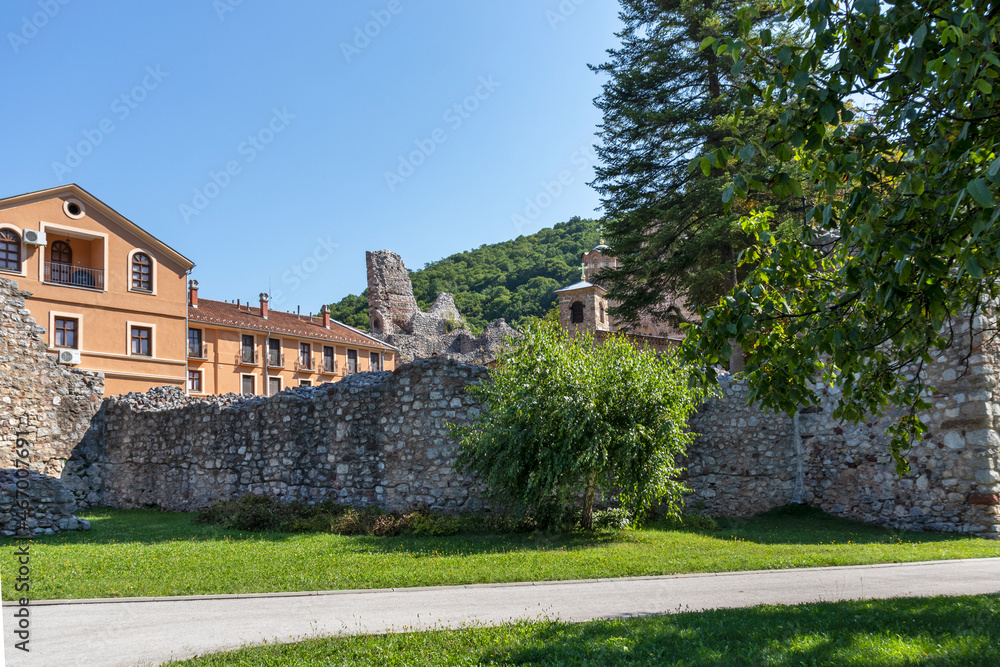 Medieval Orthodox Ravanica monastery of Ascension of Jesus,  Serbia