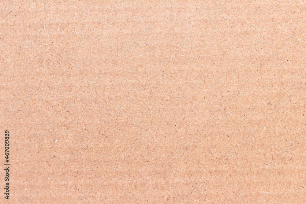 Fototapeta premium A sheet of light brown cardboard.