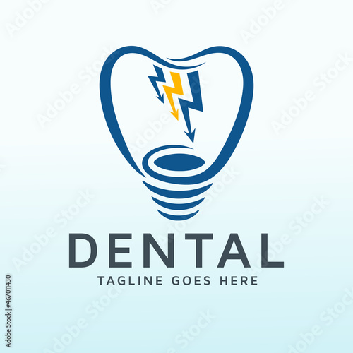 Dental Office specialized in Implant Dentistry electric icon