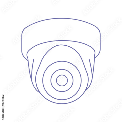 closed circuit camera or cctv camera icon
