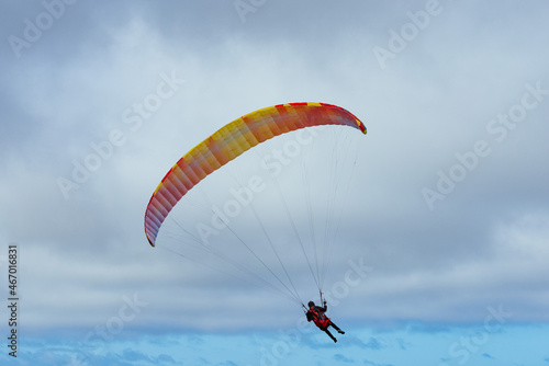 Paraglider Pilot Flying