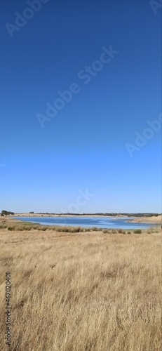 sand dunes and blue sky