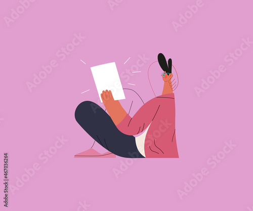 Startup illustration. Concept of building new business