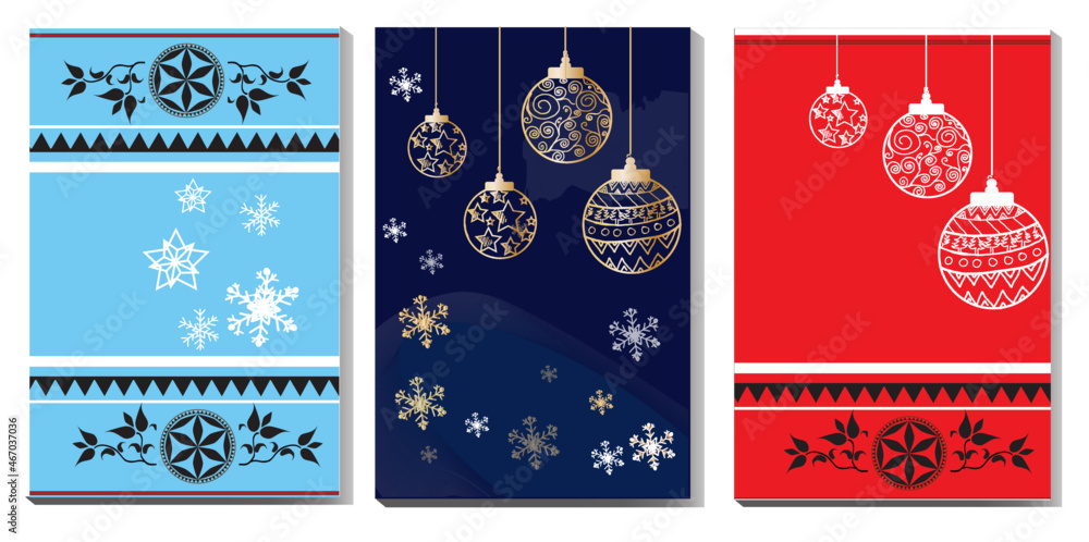 Mery Christmas 2021card with creative background and snowflakes and christmas tree vector illustration.
Background with elements of highlander folklore characteristic of Podhale.