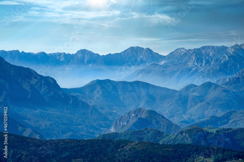 Fototapeta Naklejka Na Ścianę i Meble -  Natural landscape of the mountain