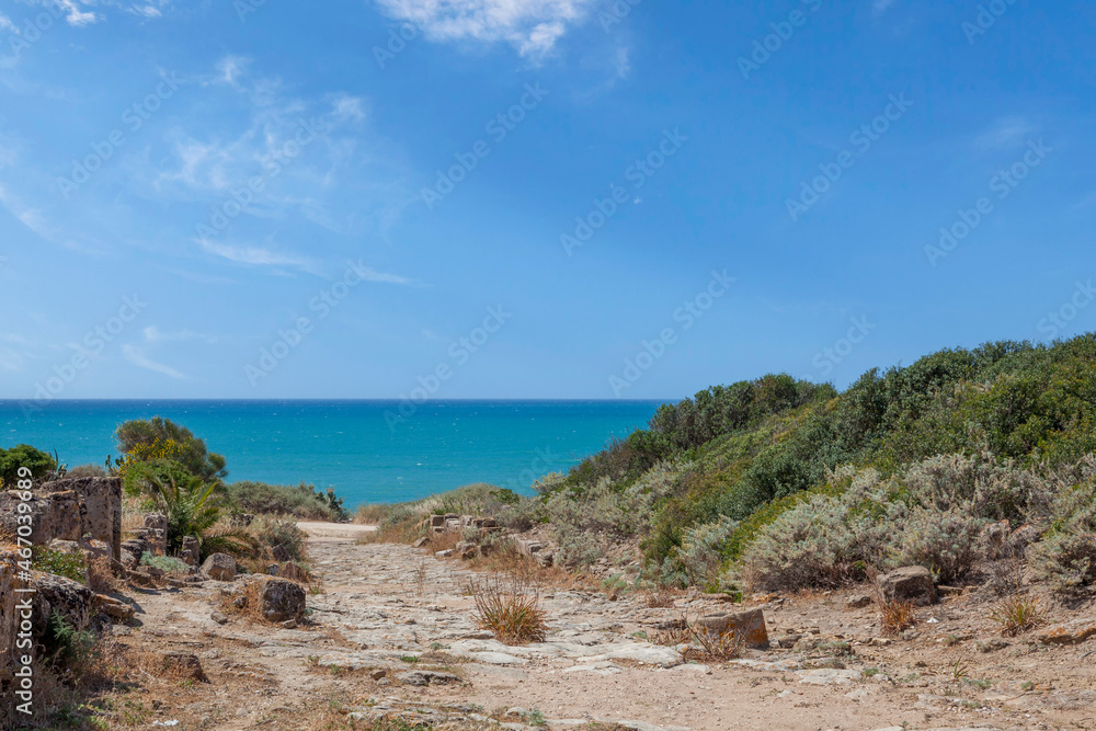 Archäologischer Park Selinunt, direkt am Mittelmeer, Sizilien