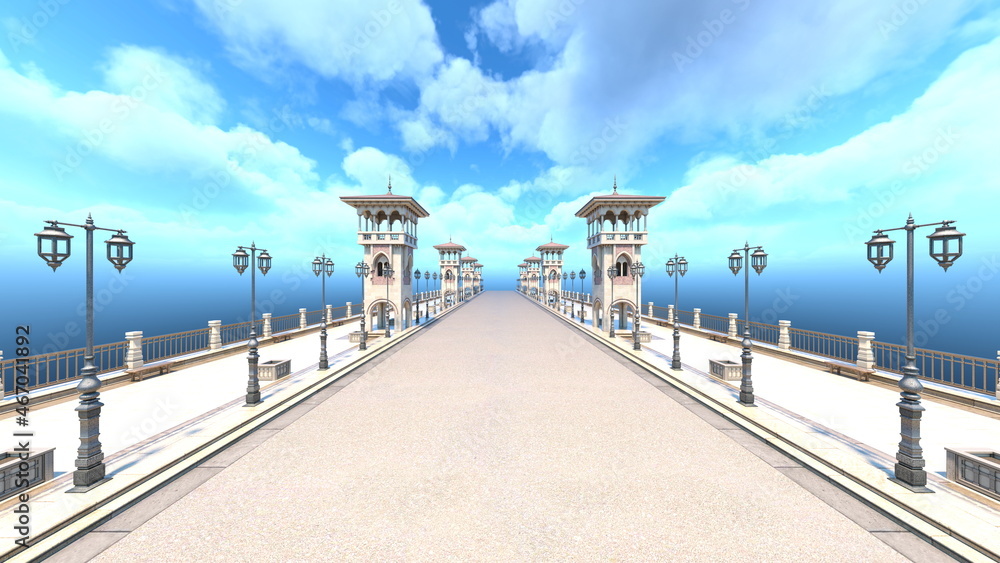 Obraz premium 桟橋