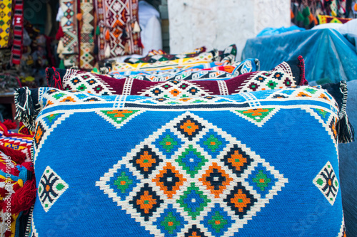 Colorful Traditional arabic handcrafted, at the bazaar in Souq waqif , Doha , Qatar © Mohamed