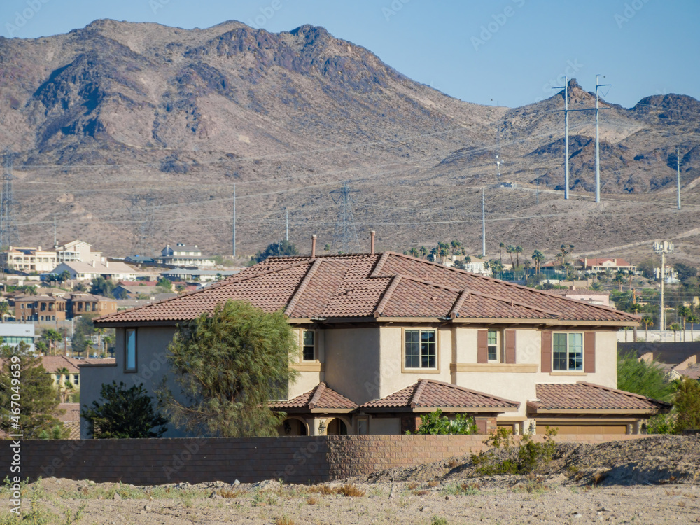 Ταπετσαρία Afternoon sunny view of some residence