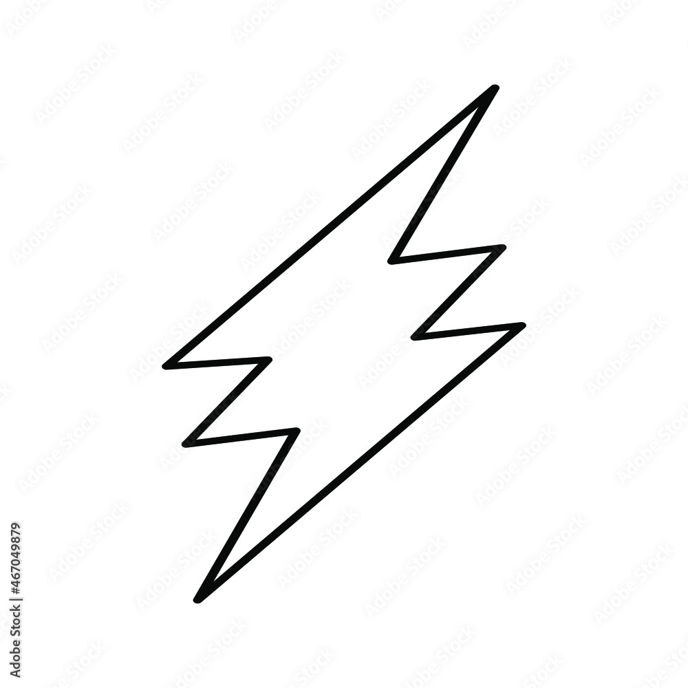 Thunder bolt icon. Flash logo. Thunderbolt symbol. Vector illustration isolated on white background. EPS 10 Thunder bolt icon. Flash logo. Thunderbolt symbol. Vector illustration isolated on white background. EPS 10