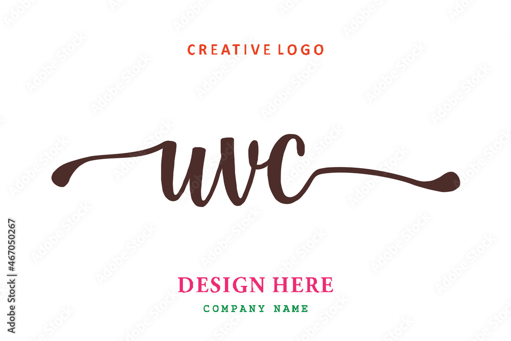 UVC lettering logo is simple, easy to understand and authoritative UVC lettering logo is simple, easy to understand and authoritative