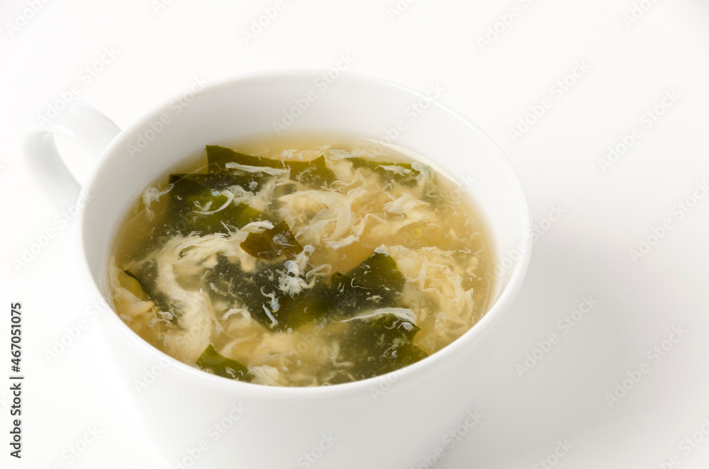 玉子とワカメの中華風スープ 玉子とワカメの中華風スープ