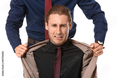 Man harassing his male coll...