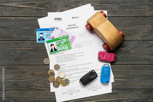 Rental agreements, driver l...