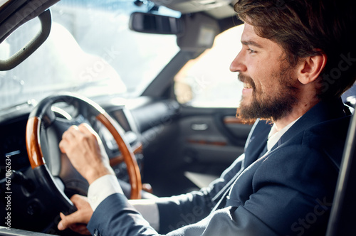 emotional man official passenger driver road success © SHOTPRIME STUDIO