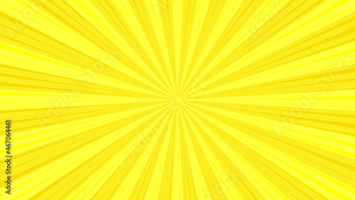 Yellow sunburst background