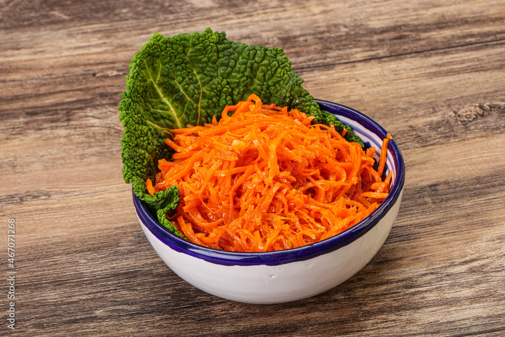 Tasty Korean Carrot with spices Tasty Korean Carrot with spices