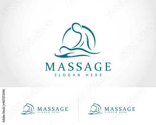 Body Spa Center icon, massage parlor, spa, relax, essential oil, white background, vector illustration