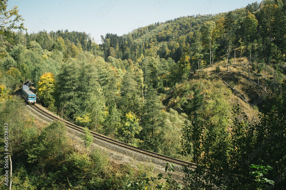 Fototapeta premium Exploring roads less ridden, little adventures around hometown