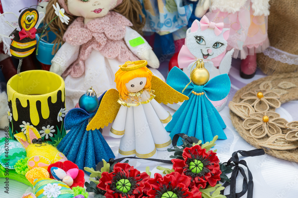 Handmade dolls, Ukrainian culture, toys