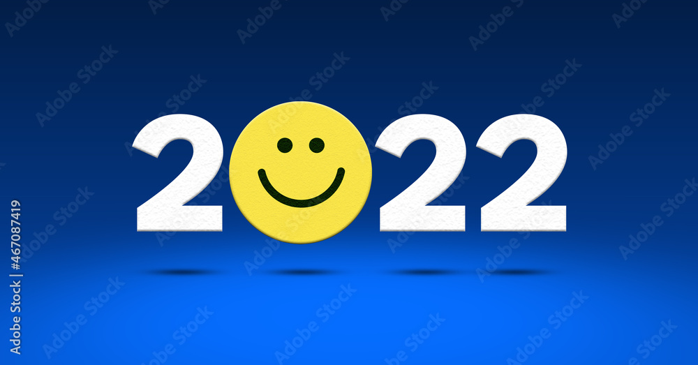 new years smiley 2022