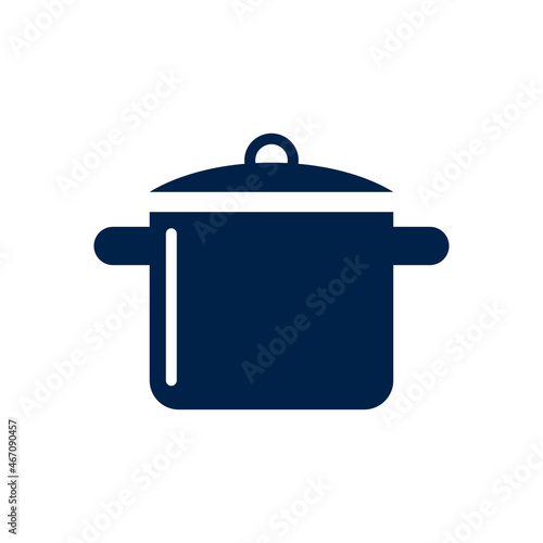 Sauce pan icon symbol. Premium quality isolated pot element in trendy style.