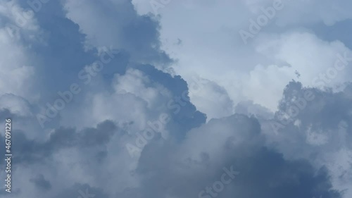 blue sky with clouds