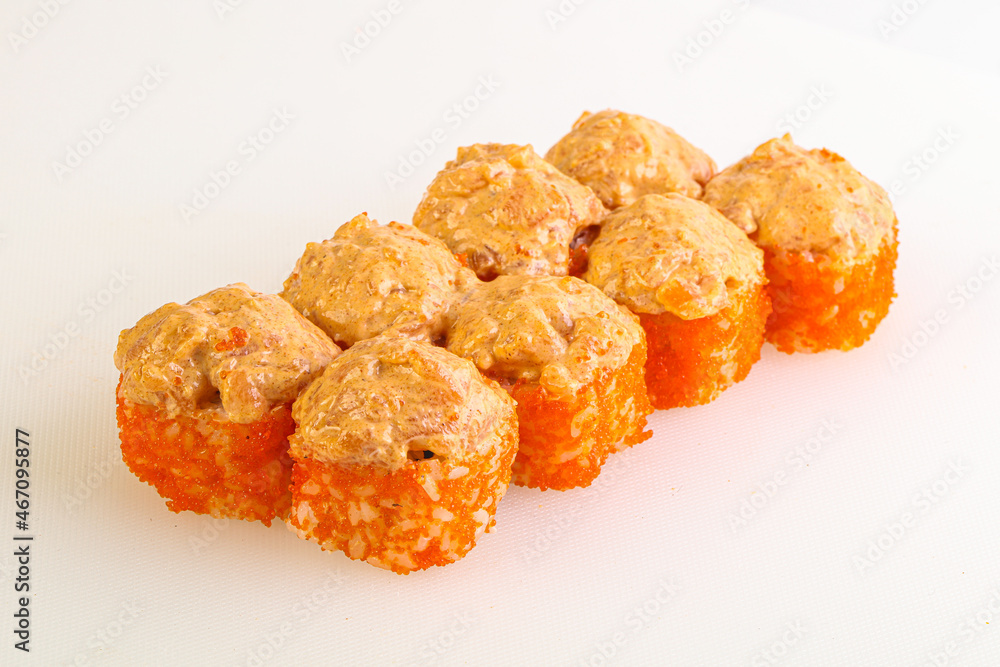 Japanese traditional baked roll with fish Japanese traditional baked roll with fish