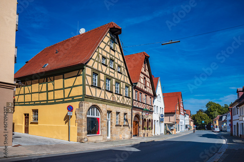 Cityscape of Forchheim town