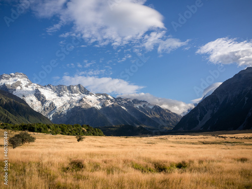 New Zealand - Mount Cook / Aoraki National Park - Typical New Zealand Landscape