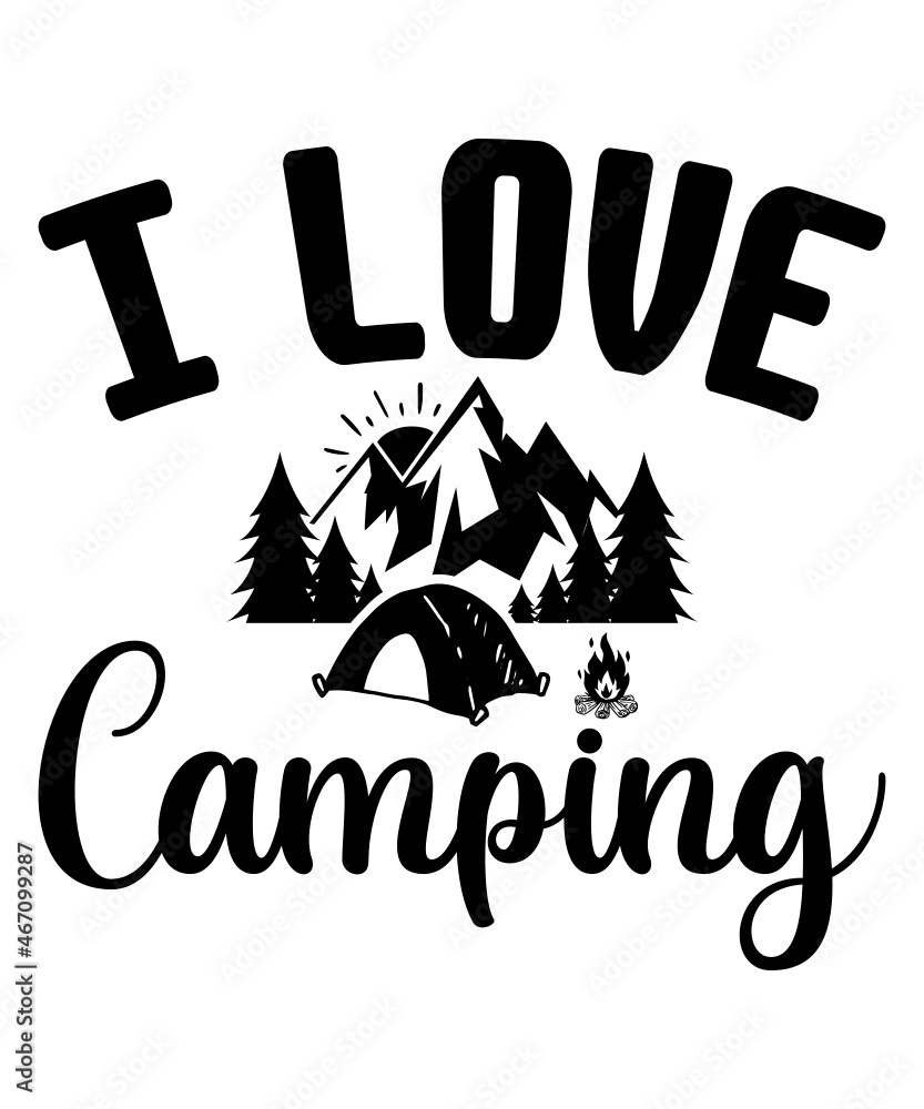 Camping Svg, Camping Bundle Svg, Camping Cut Files, Camping Saying ...