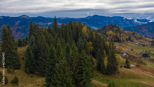 Autumn in mountain, amazing landscape © slava2271