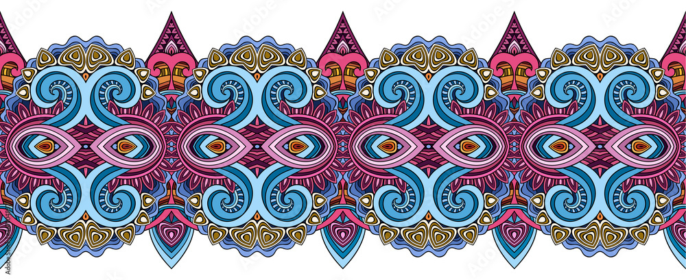 Vector abstract decorative ethnic ornamental illustration Vector abstract decorative ethnic ornamental illustration