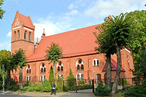 Church of the Nativity of the Blessed Virgin Mary (church of the suburb of Ponart, 1897). Kaliningrad photo