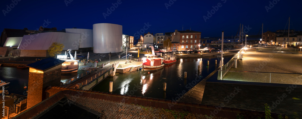 Fototapeta premium Stralsund, Hafen