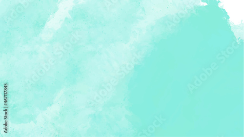 Blue watercolor background for your design, watercolor background concept, vector.