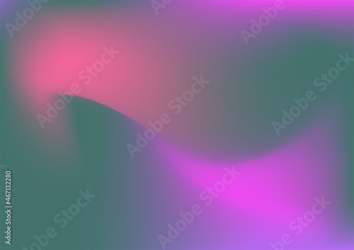 Blurred vivid vibrant colorful background with modern abstract blurred color gradient patterns. Smooth templates collection for brochures, posters, banners, flyers and cards. Vector illustration.