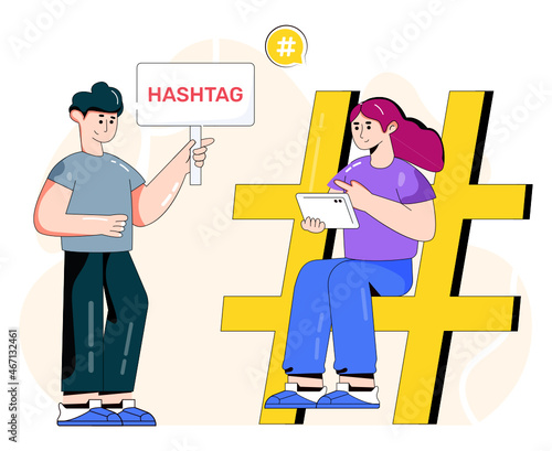 Hashtag 