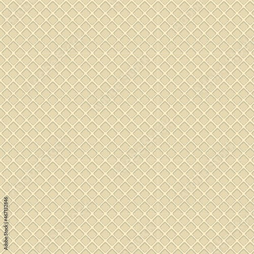 Sweet dessert waffle texture pattern. Wafer pattern