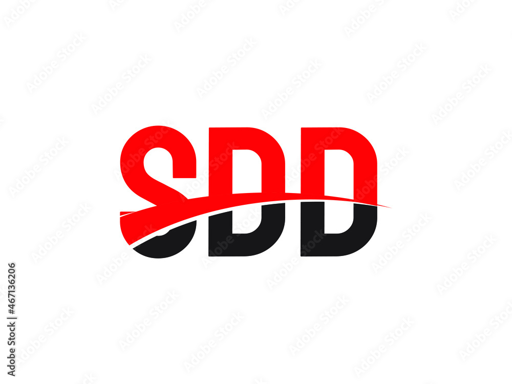 SDD Letter Initial Logo Design Vector Illustration SDD Letter Initial Logo Design Vector Illustration