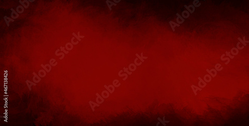 Red painted Dark Wall Texture Background © vegsingh