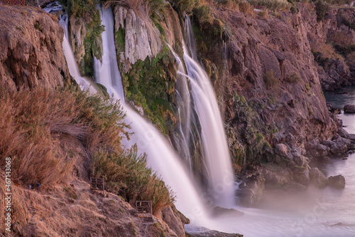 Waterfall Düden at Antalya, Turkey